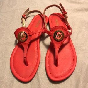 Coral Michael Kors sandals